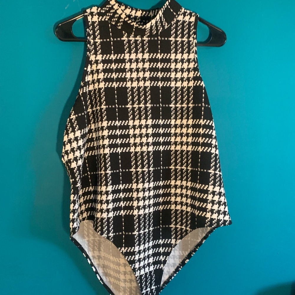 High Neck Body Suit